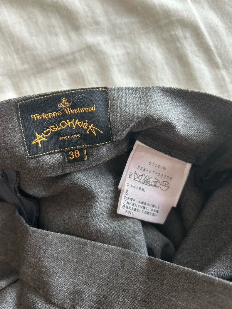 Vivienne Westwood Vivienne Westwood Gray Asymmetric Skirt - dmc Size 24" / US 00 / IT 34 - 2 Thumbnail