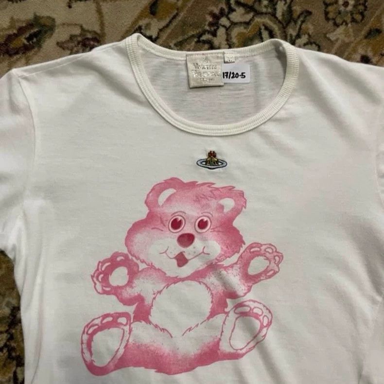 Vivienne Westwood Vivienne Westwood Saturn Bear Short Sleeve Tee - dmc Size M / US 6-8 / IT 42-44 - 3 Thumbnail