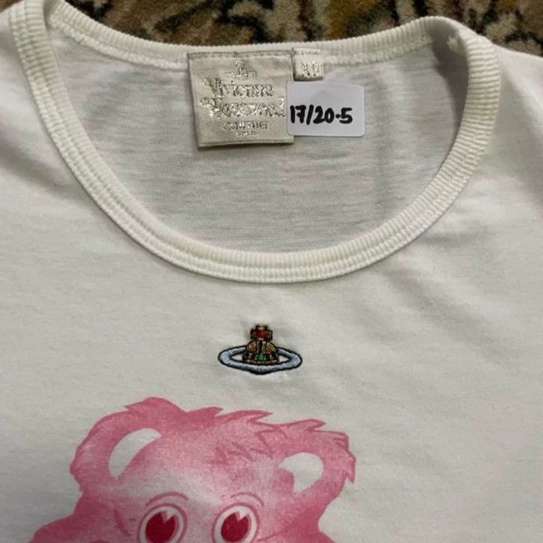 Vivienne Westwood Vivienne Westwood Saturn Bear Short Sleeve Tee - dmc Size M / US 6-8 / IT 42-44 - 4 Thumbnail