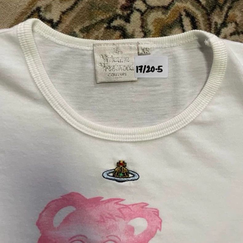 Vivienne Westwood Vivienne Westwood Saturn Bear Short Sleeve Tee - dmc Size M / US 6-8 / IT 42-44 - 5 Thumbnail