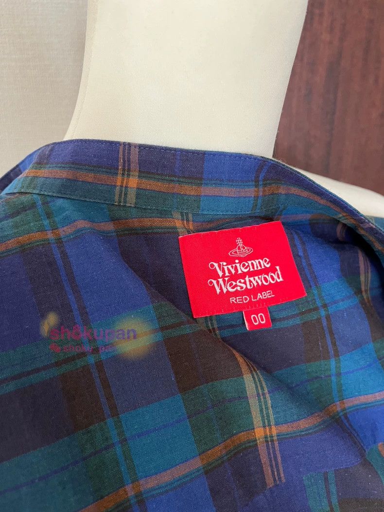 Vivienne Westwood Vivienne Westwood Heart Plaid Shirt Dress - dmc Size M / US 6-8 / IT 42-44 - 5 Thumbnail