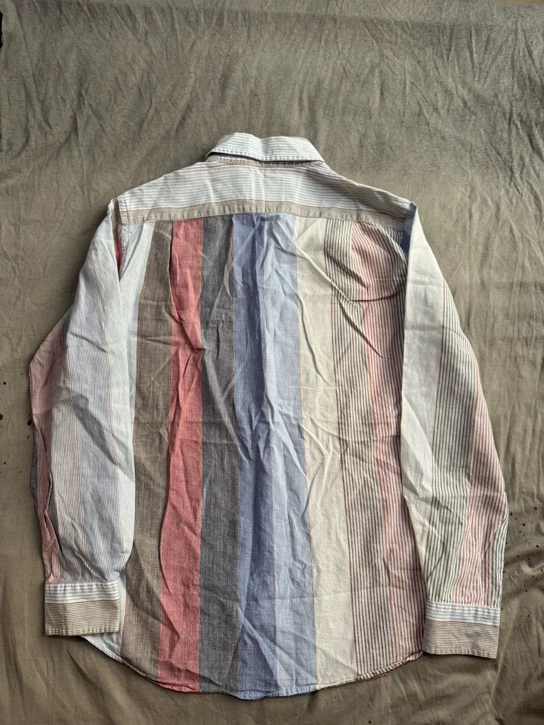 Vivienne Westwood Vivienne Westwood Striped Cotton Linen Shirt - dmc Size M / US 6-8 / IT 42-44 - 8 Thumbnail