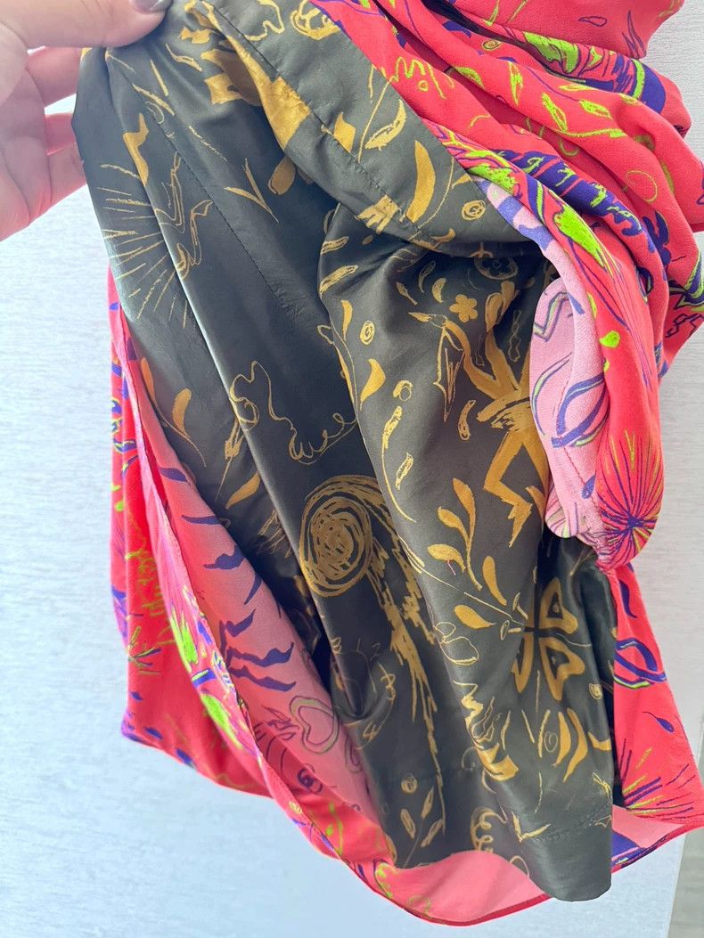 Vivienne Westwood Vivienne Westwood Silk Fake Two-Piece Dress - dmc Size M / US 6-8 / IT 42-44 - 5 Thumbnail