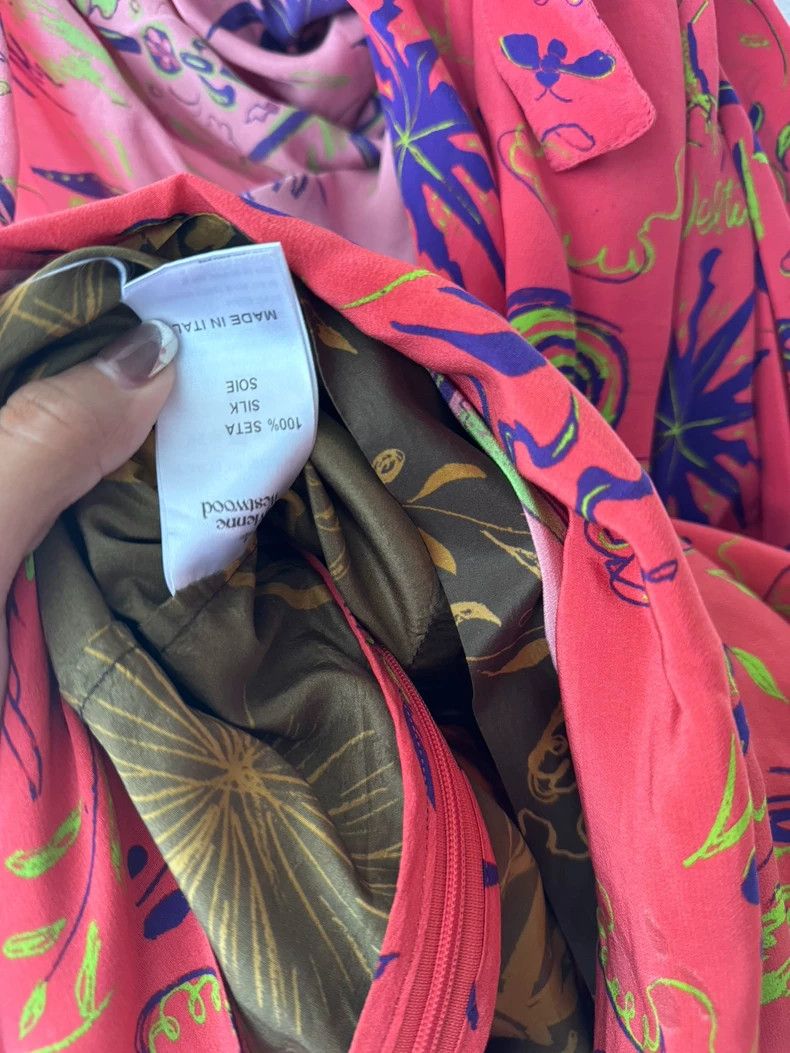 Vivienne Westwood Vivienne Westwood Silk Fake Two-Piece Dress - dmc Size M / US 6-8 / IT 42-44 - 9 Thumbnail