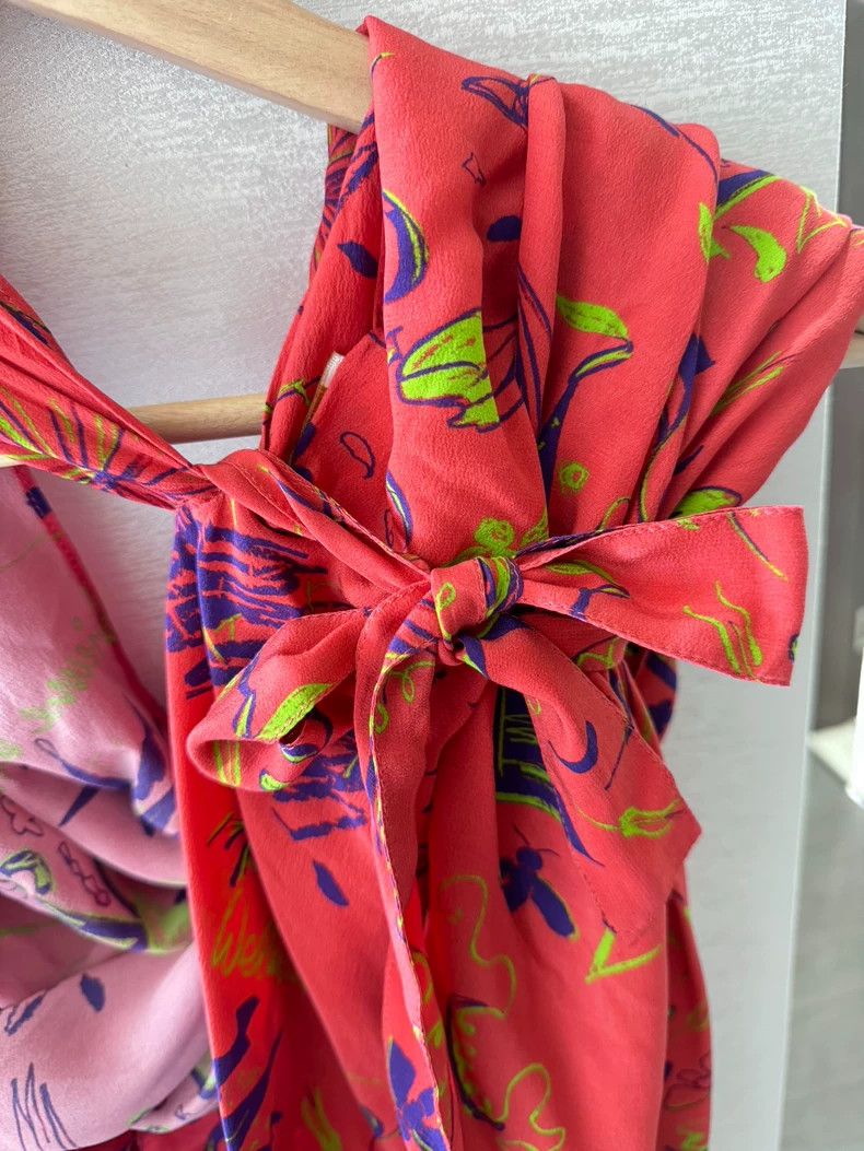 Vivienne Westwood Vivienne Westwood Silk Fake Two-Piece Dress - dmc Size M / US 6-8 / IT 42-44 - 7 Thumbnail