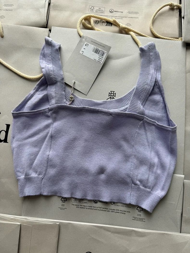 Vivienne Westwood Vivienne Westwood Purple Knit Tank Top - dmc Size M / US 6-8 / IT 42-44 - 2 Thumbnail