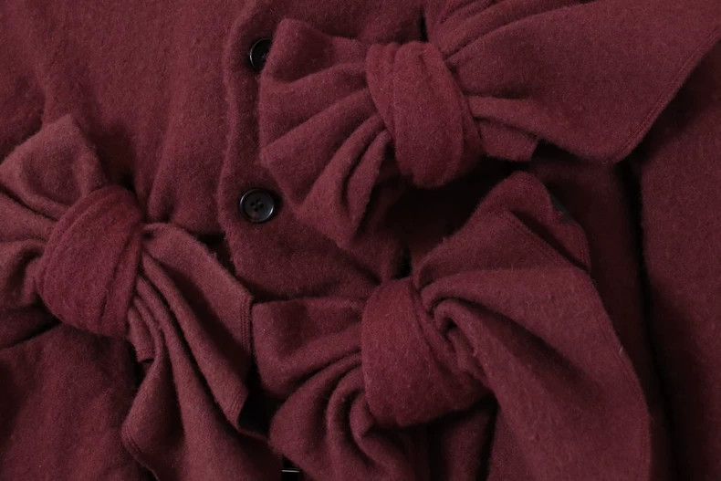 Comme des Garcons Comme des Garcons 22AW Bow Wool Top - dmc Size M / US 6-8 / IT 42-44 - 6 Thumbnail