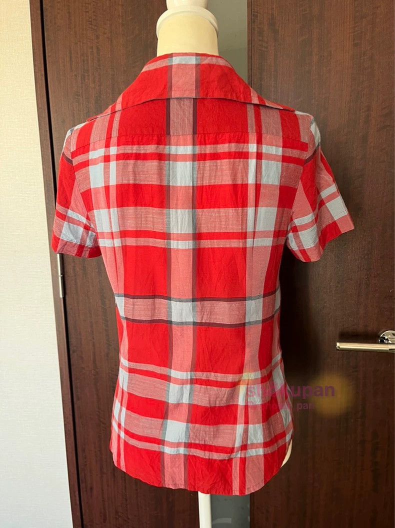 Vivienne Westwood Vivienne Westwood Ruffled Check Blouse - dmc Size M / US 6-8 / IT 42-44 - 4 Thumbnail