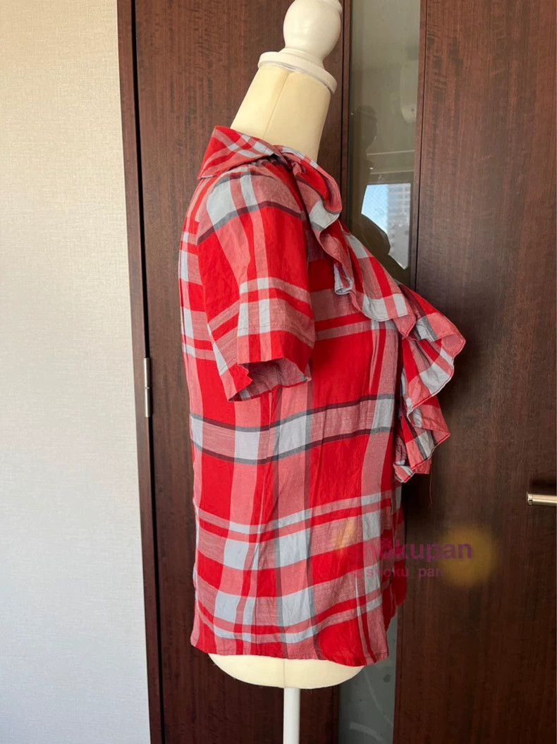 Vivienne Westwood Vivienne Westwood Ruffled Check Blouse - dmc Size M / US 6-8 / IT 42-44 - 5 Thumbnail