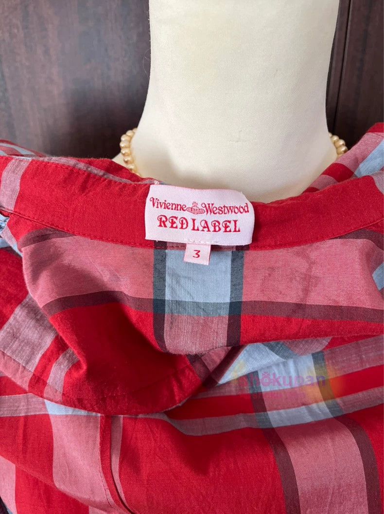 Vivienne Westwood Vivienne Westwood Ruffled Check Blouse - dmc Size M / US 6-8 / IT 42-44 - 8 Thumbnail