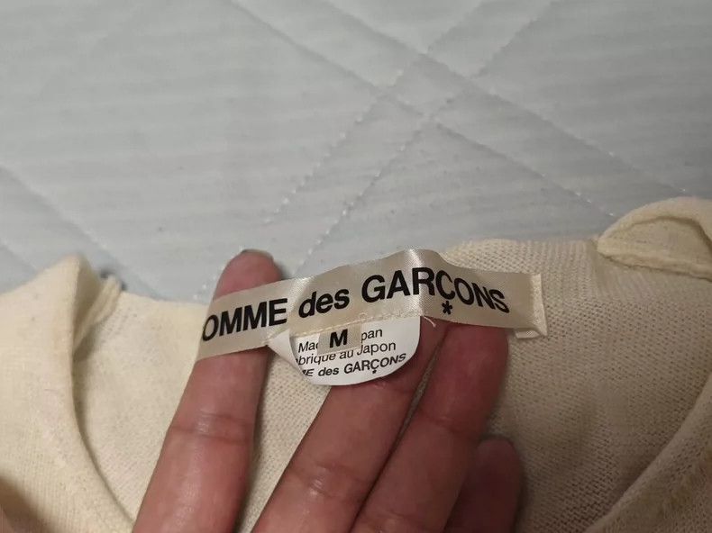 Comme des Garcons CDG Wool Three-Color Sleeveless Tank Top - dmc Size M / US 6-8 / IT 42-44 - 2 Thumbnail