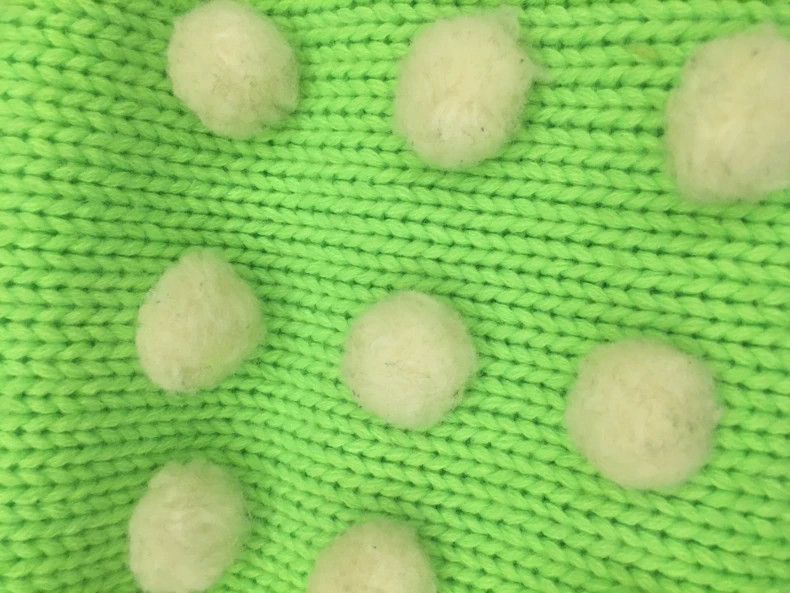 Comme des Garcons Comme des Garcons Green Polka Dot Sweater - dmc Size M / US 6-8 / IT 42-44 - 3 Thumbnail
