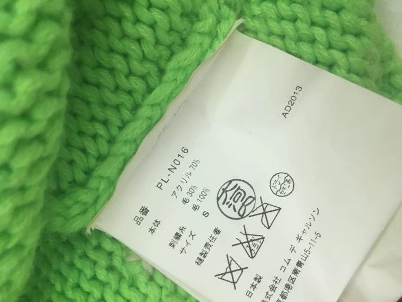 Comme des Garcons Comme des Garcons Green Polka Dot Sweater - dmc Size M / US 6-8 / IT 42-44 - 4 Thumbnail