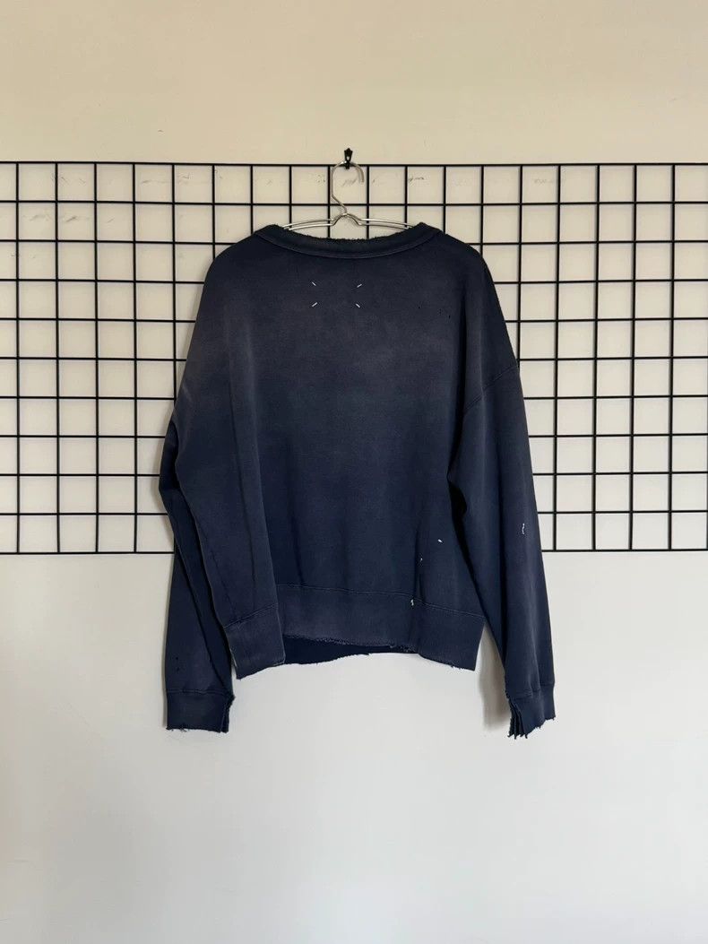 Maison Margiela Maison Margiela Ink Distressed Sweatshirt - dmc Size M / US 6-8 / IT 42-44 - 2 Thumbnail