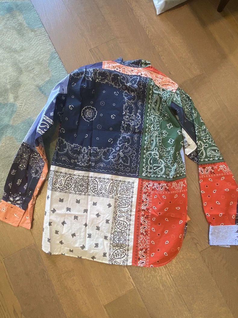 Loewe Loewe Bandana Patchwork Shirt S Size - dmc Size S / US 4 / IT 40 - 3 Thumbnail