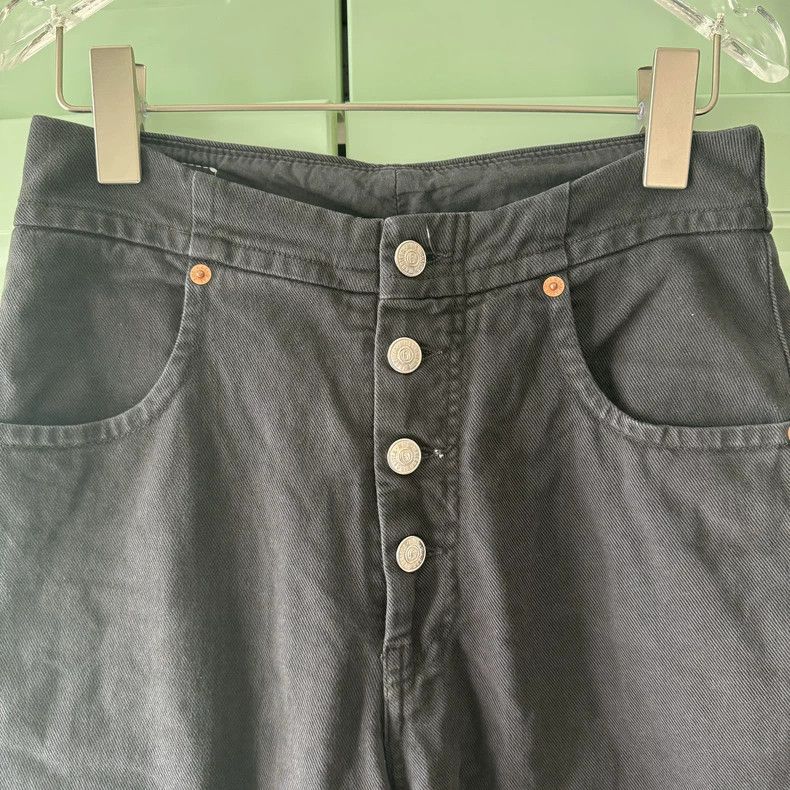 Maison Margiela MM6 Maison Margiela Black Denim Pants - dmc Size 28" / US 6 / IT 42 - 7 Thumbnail