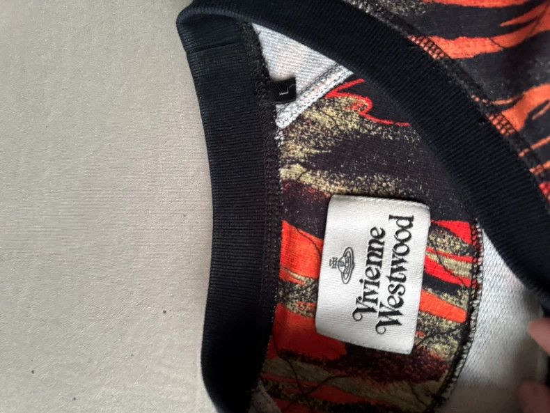 Vivienne Westwood Vivienne Westwood Archive Flame Print Sweatshirt - dmc Size M / US 6-8 / IT 42-44 - 2 Thumbnail
