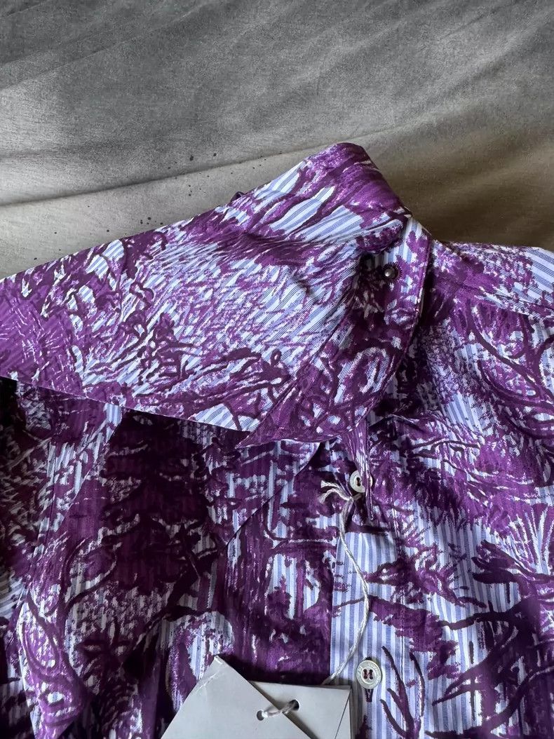 Vivienne Westwood Vivienne Westwood Archive Purple Print Shirt - dmc Size M / US 6-8 / IT 42-44 - 4 Thumbnail