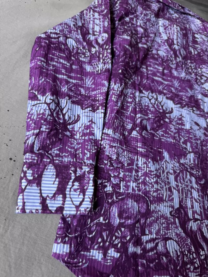 Vivienne Westwood Vivienne Westwood Archive Purple Print Shirt - dmc Size M / US 6-8 / IT 42-44 - 9 Thumbnail