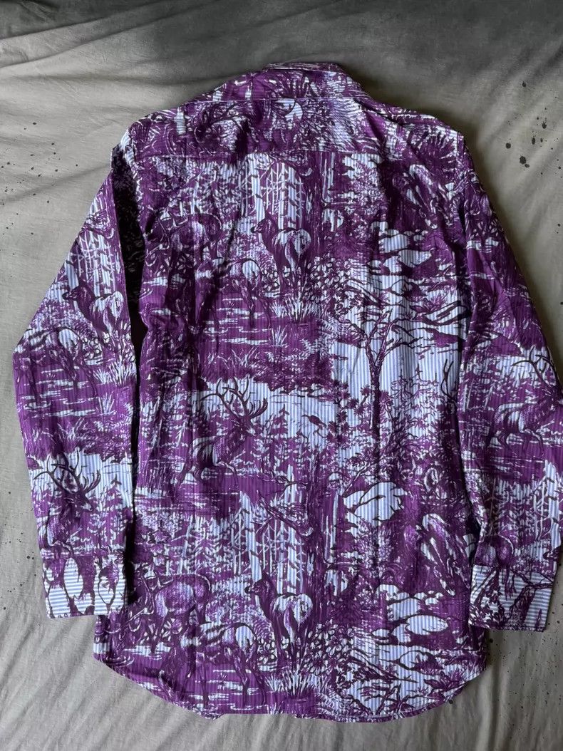 Vivienne Westwood Vivienne Westwood Archive Purple Print Shirt - dmc Size M / US 6-8 / IT 42-44 - 2 Thumbnail