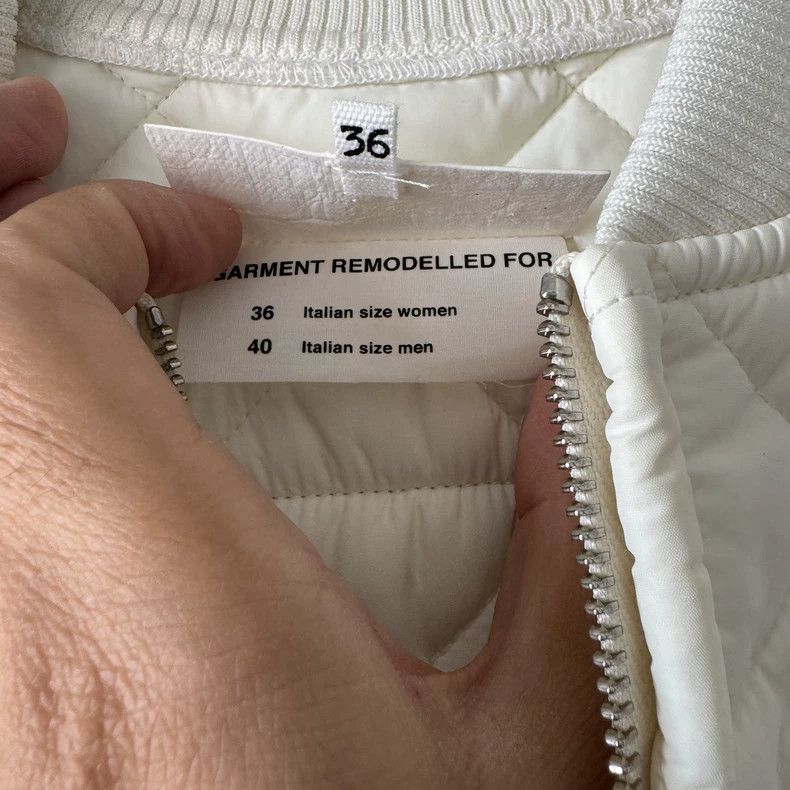 Maison Margiela Maison Margiela White Denim Patchwork Jacket - dmc Size M / US 6-8 / IT 42-44 - 5 Thumbnail