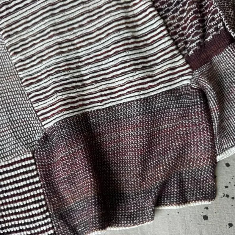 Vivienne Westwood Vivienne Westwood Asymmetric Patchwork Knit Sweater - dmc Size M / US 6-8 / IT 42-44 - 7 Thumbnail