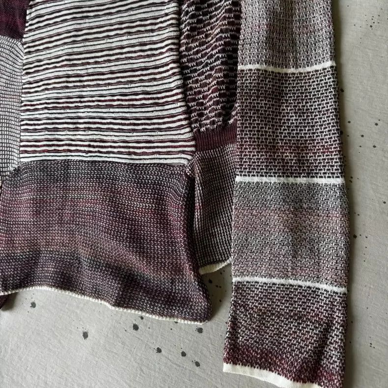 Vivienne Westwood Vivienne Westwood Asymmetric Patchwork Knit Sweater - dmc Size M / US 6-8 / IT 42-44 - 4 Thumbnail