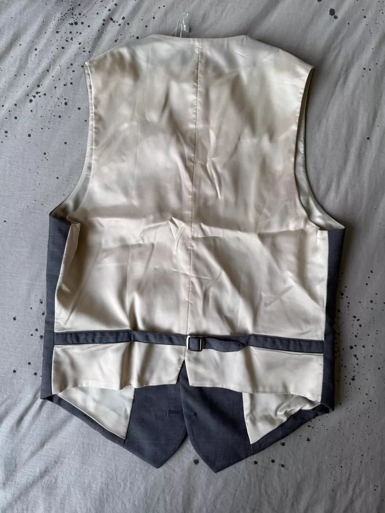 Vivienne Westwood Vivienne Westwood Grey Wool Tie Waist Vest - dmc Size M / US 6-8 / IT 42-44 - 5 Thumbnail
