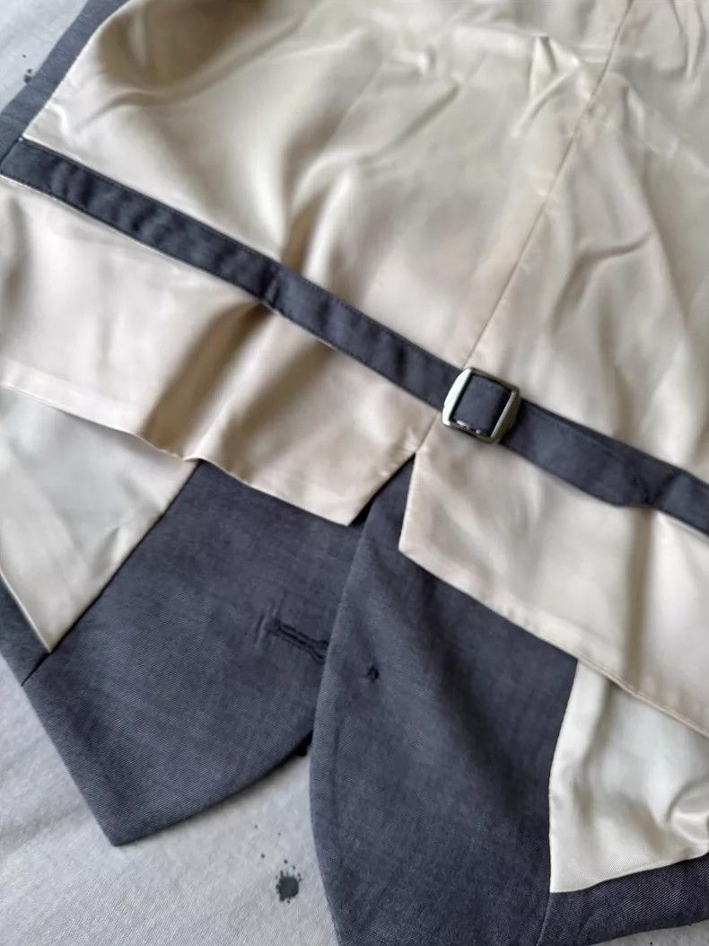 Vivienne Westwood Vivienne Westwood Grey Wool Tie Waist Vest - dmc Size M / US 6-8 / IT 42-44 - 6 Thumbnail