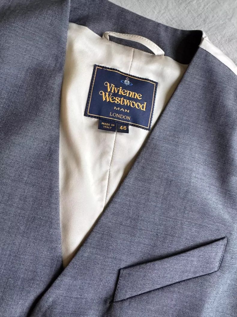 Vivienne Westwood Vivienne Westwood Grey Wool Tie Waist Vest - dmc Size M / US 6-8 / IT 42-44 - 7 Thumbnail