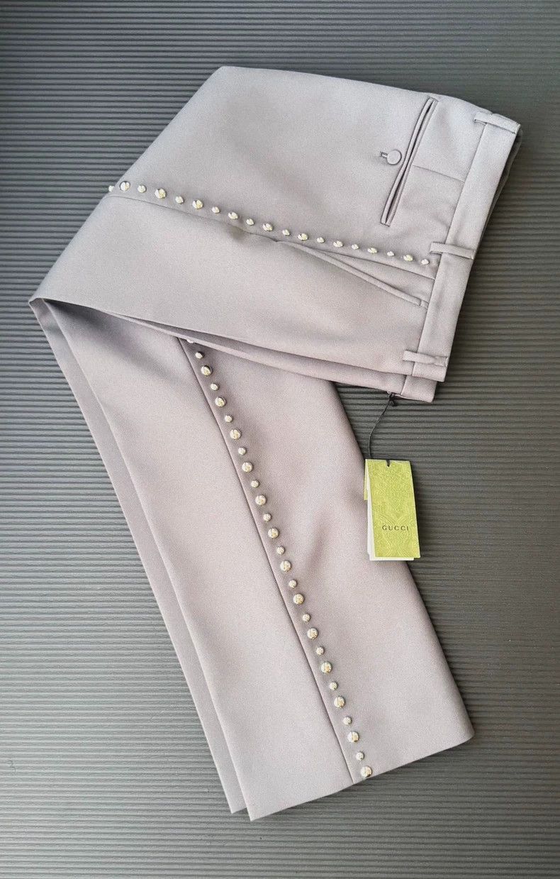 Gucci Gucci 22FW Straight Cut Casual Pants - dmc Size 26" / US 2 / IT 38 - 4 Thumbnail