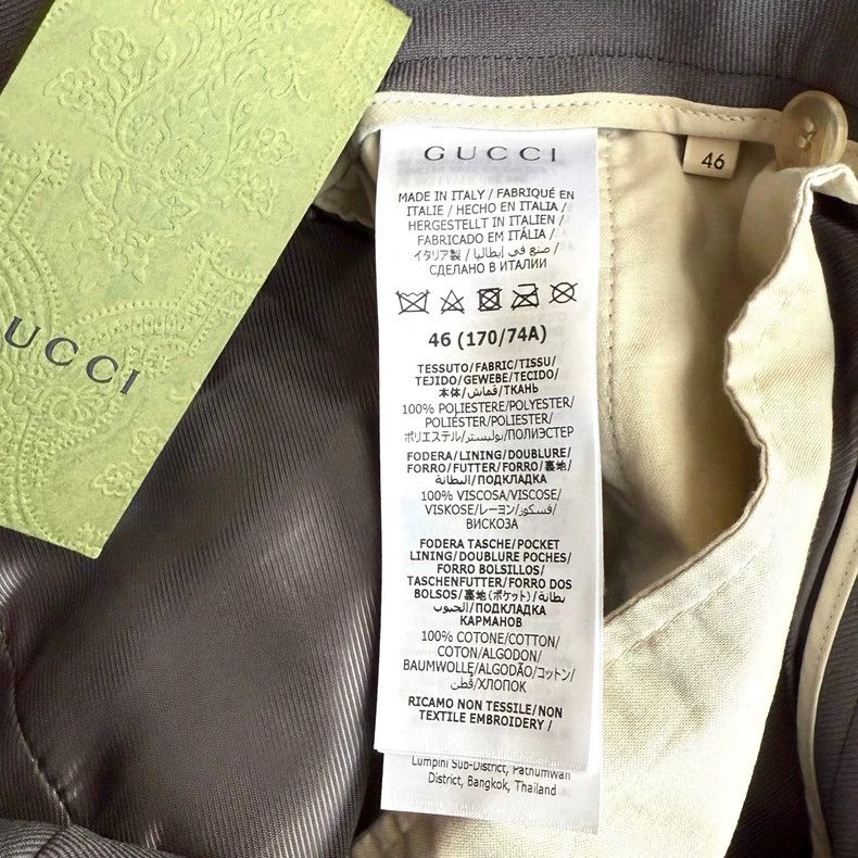 Gucci Gucci 22FW Straight Cut Casual Pants - dmc Size 26" / US 2 / IT 38 - 8 Thumbnail