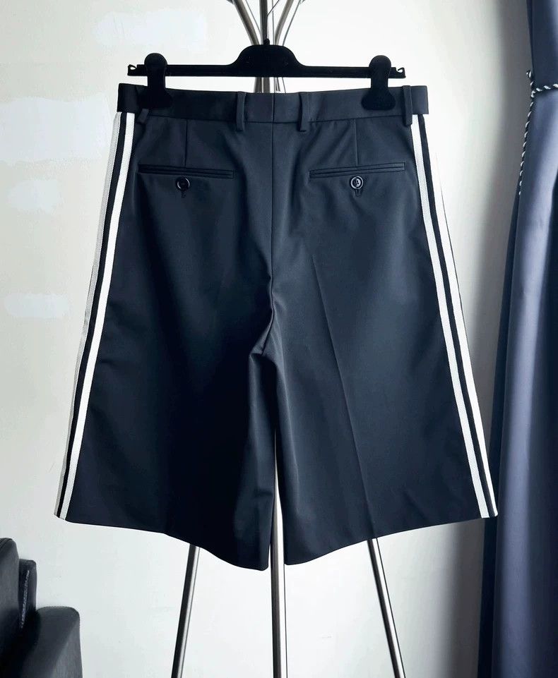 Gucci Gucci x Adidas collaborative straight-leg embroidered sports shorts - dmc Size 28" / US 6 / IT 42 - 2 Thumbnail