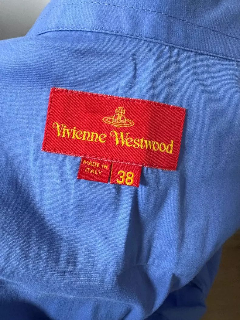 Vivienne Westwood Vivienne Westwood Blue Button-Up Shirt - dmc Size M / US 6-8 / IT 42-44 - 6 Thumbnail