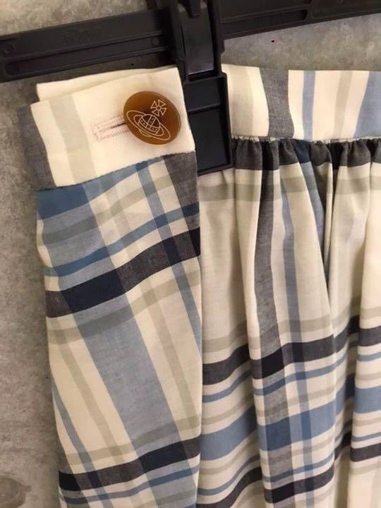 Vivienne Westwood Vivienne Westwood Blue White Plaid Skirt - dmc Size 26" / US 2 / IT 38 - 6 Thumbnail