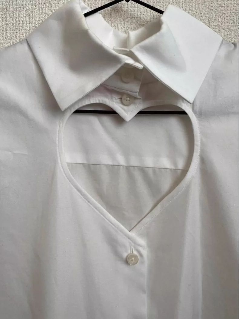 Vivienne Westwood Vivienne Westwood Heart Cutout Shirt - dmc Size M / US 6-8 / IT 42-44 - 3 Thumbnail