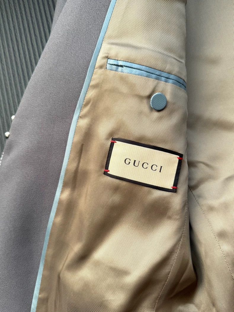 Gucci Gucci 22FW Runway Studded Blazer Jacket - dmc Size M / US 6-8 / IT 42-44 - 7 Thumbnail