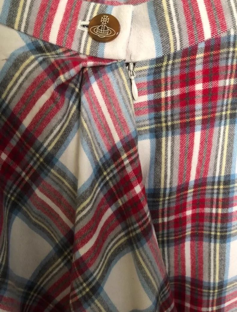 Vivienne Westwood Vivienne Westwood Vintage Plaid Skirt - dmc Size 26" / US 2 / IT 38 - 3 Thumbnail