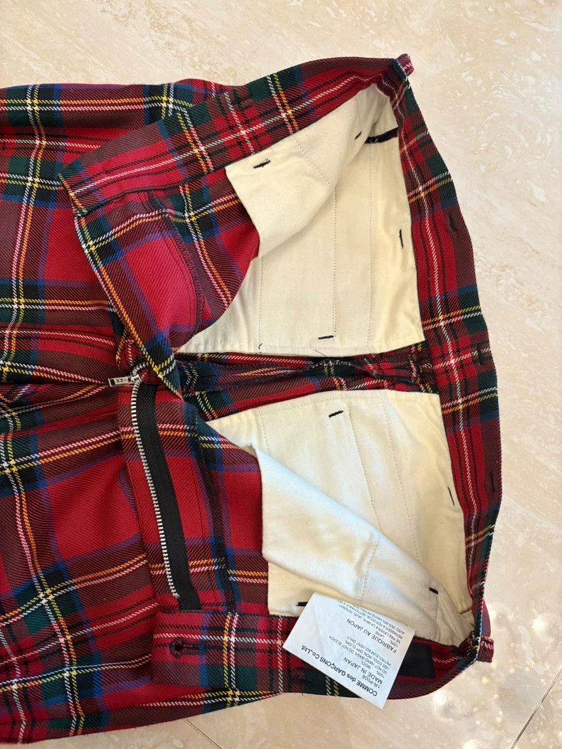 Comme des Garcons Comme des Garcons Plaid Strapped Pants - dmc Size 28" / US 6 / IT 42 - 7 Thumbnail