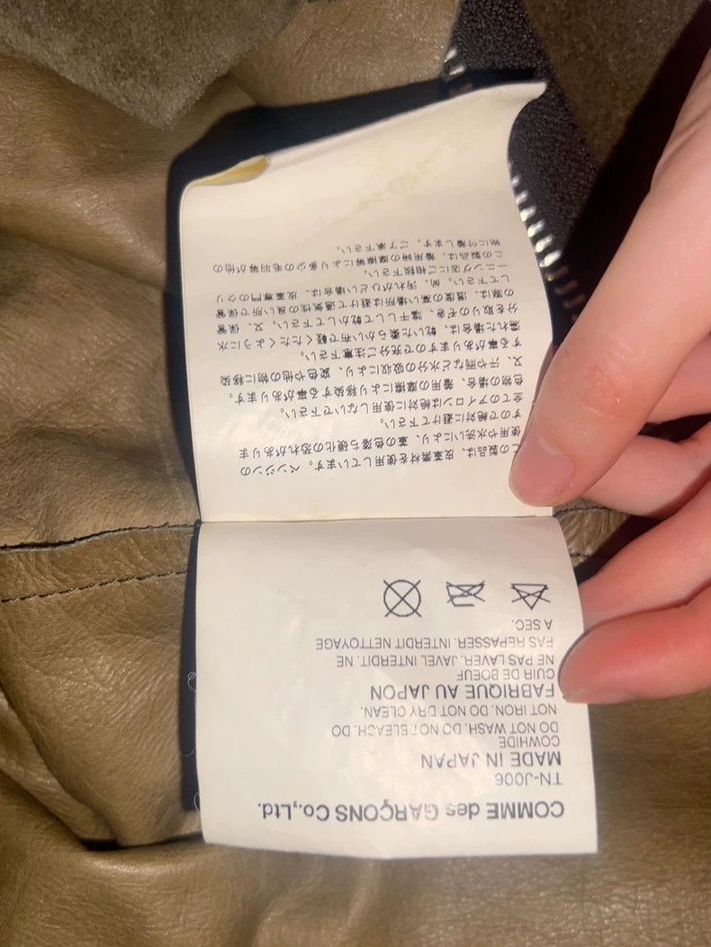 Comme des Garcons Comme des Garcons 2004 AW Suede Jacket - dmc Size M / US 6-8 / IT 42-44 - 8 Thumbnail