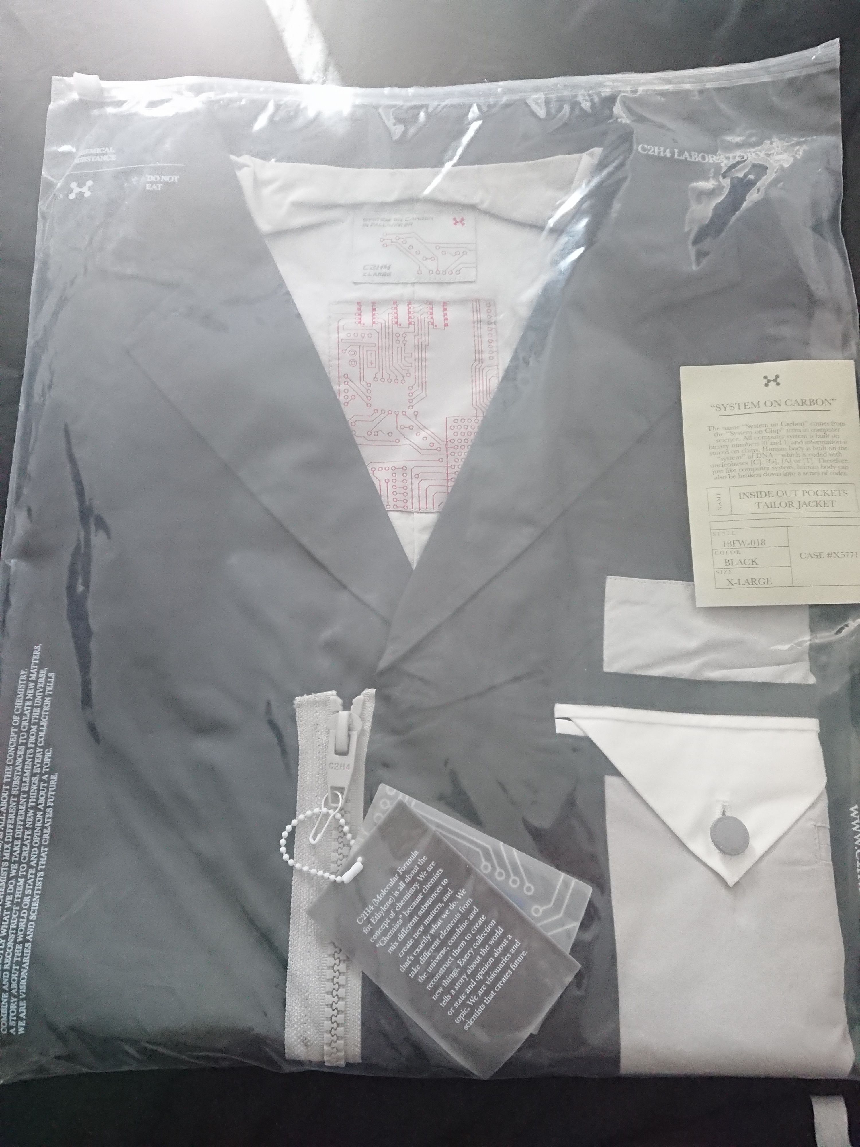 C2h4 Inside out pocket tailor jacket | Grailed 