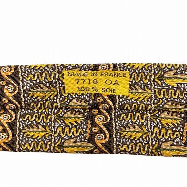 Hermes Hermes Hermes Silk Tie Others Necktie DUTY FREE for USA Size ONE SIZE - 6 Thumbnail