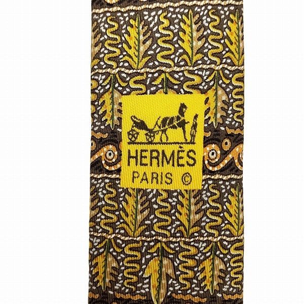 Hermes Hermes Hermes Silk Tie Others Necktie DUTY FREE for USA Size ONE SIZE - 5 Thumbnail