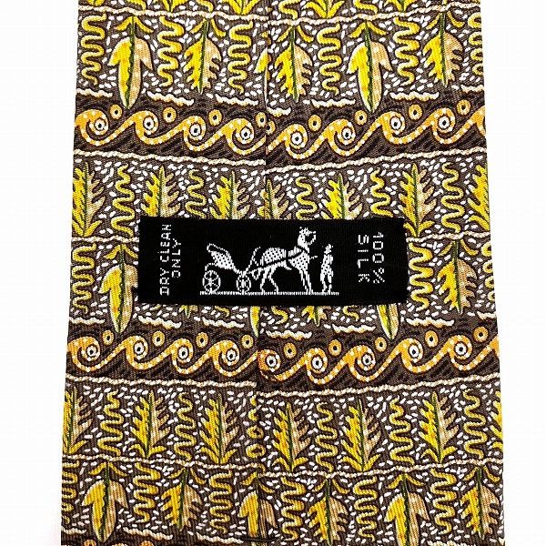 Hermes Hermes Hermes Silk Tie Others Necktie DUTY FREE for USA Size ONE SIZE - 4 Thumbnail