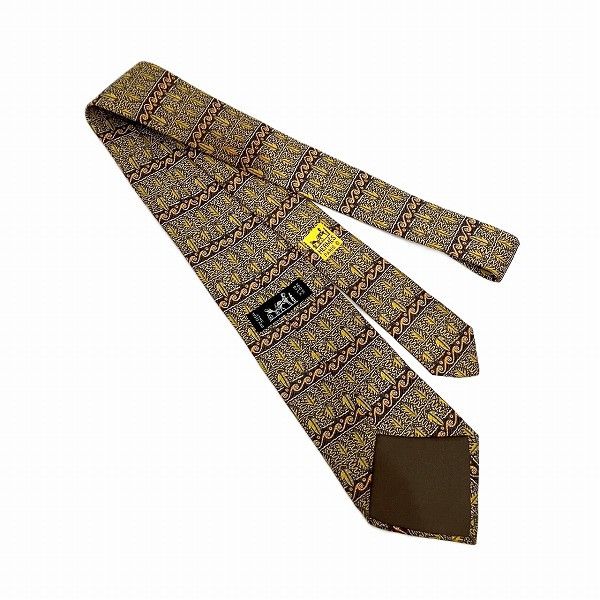 Hermes Hermes Hermes Silk Tie Others Necktie DUTY FREE for USA Size ONE SIZE - 2 Thumbnail