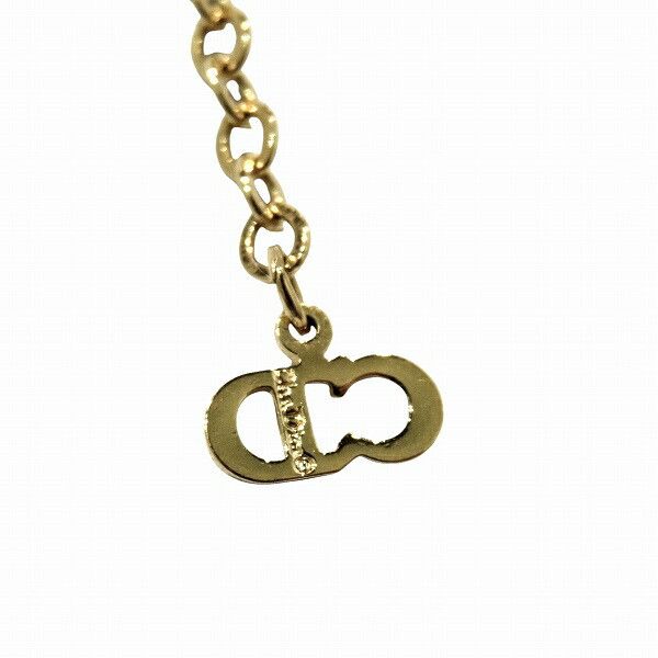 Dior Dior Dior Ribbon Pendant Necklace Metal Necklace Size ONE SIZE - 5 Thumbnail