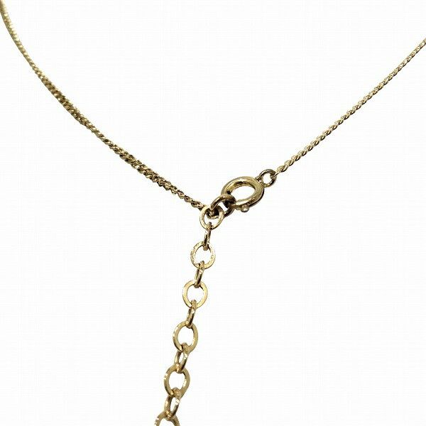 Dior Dior Dior Ribbon Pendant Necklace Metal Necklace Size ONE SIZE - 2 Thumbnail