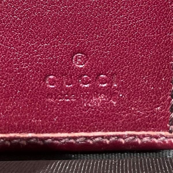 Gucci Gucci Gucci Shima line Leather Long Wallet Leather Long Wallet 323397 Size ONE SIZE - 4 Thumbnail