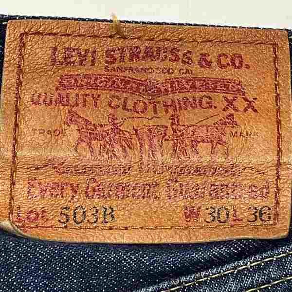 Other Other Levi's 503B Cotton Jeans Cotton Jeans 503B Size ONE SIZE - 4 Thumbnail