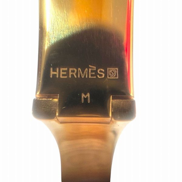 Hermes Hermes Hermes H Click Bangle Metal Bangle Size ONE SIZE - 5 Thumbnail